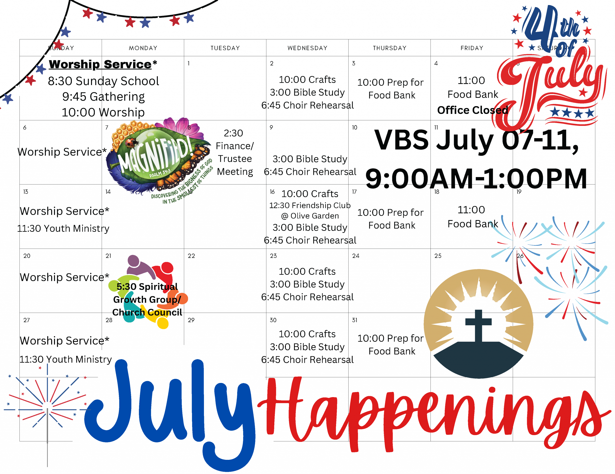 July 2025 Events